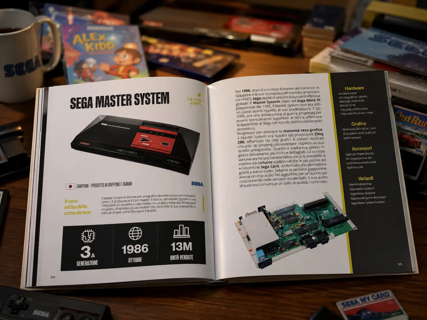 Retro GAME LOVER book example page: Hardware a nudo